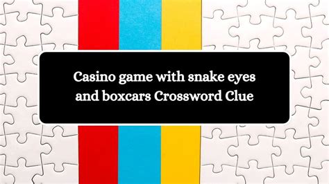 casino game crossword clue 4 letters|Casino game .